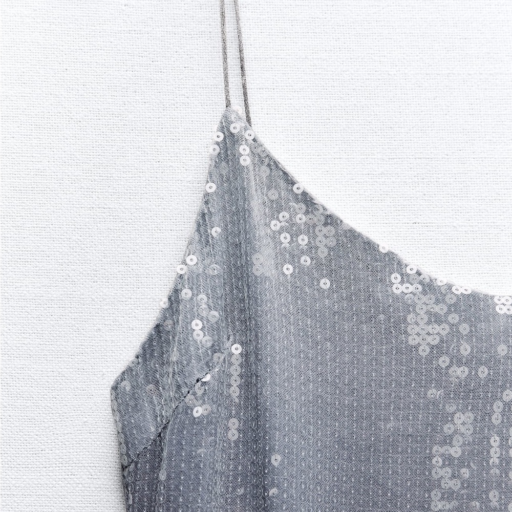 Zara limited edition celeb style sequin dress you cannot miss - Picture 8 of 8